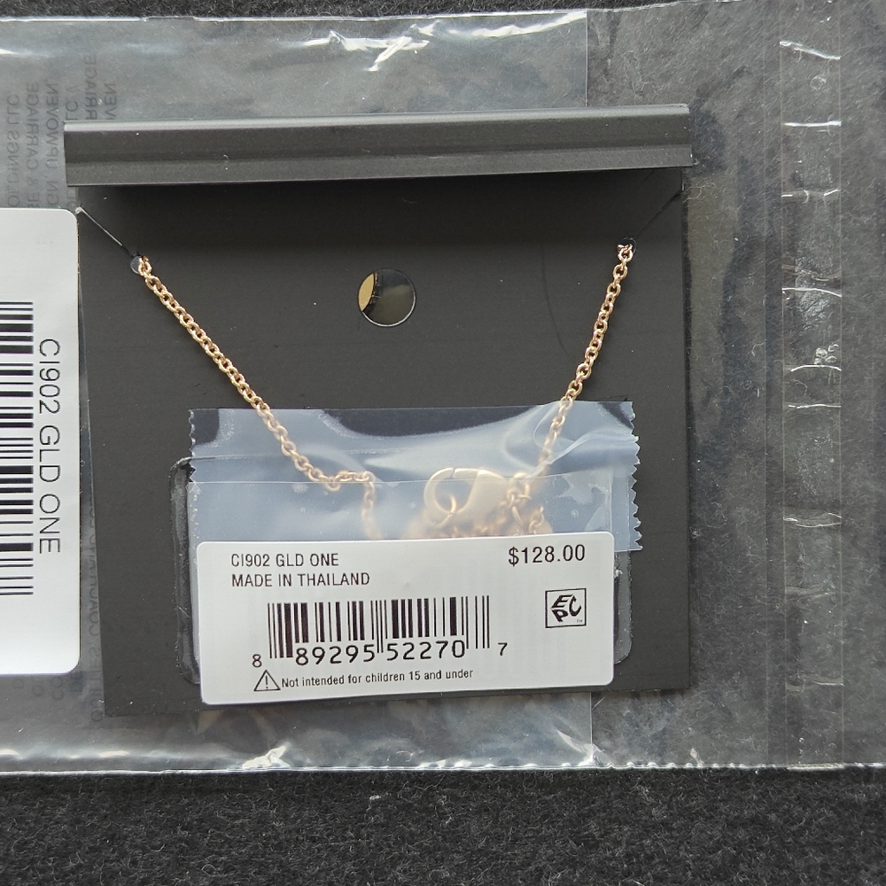 Coach Signature Rondell Necklace (Gold) - Picture 5 of 7